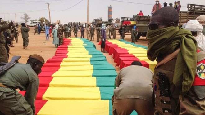 More than 70 people were killed in a suicide bomb attack in Gao, Northern Mali, last month