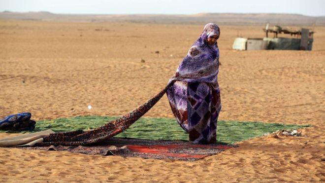As a result of the dispute over Western Sahara, thousands of people have been living in refugee camps in Algeria.