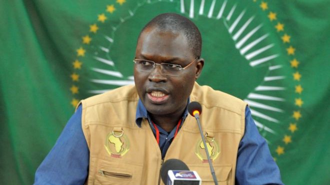 Khalifa Sall was arrested along with five members of his staff.
