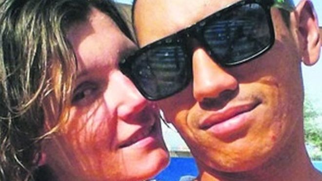 Emlyn Culverwell and his fiancee Iryna Nohai met while working in the UAE.