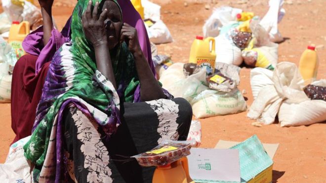 Al-Shabab claims it is alleviating the plight of Muslims affected by the current drought