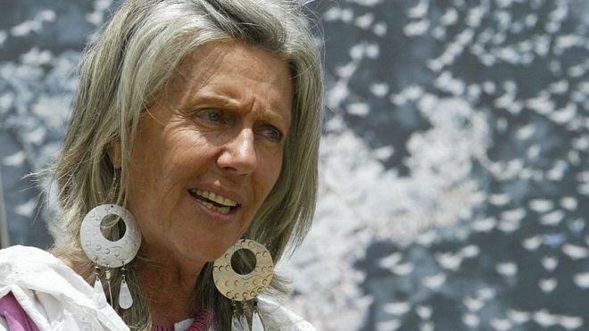 A luxury safari lodge owned by Ms Gallmann was burned down last month