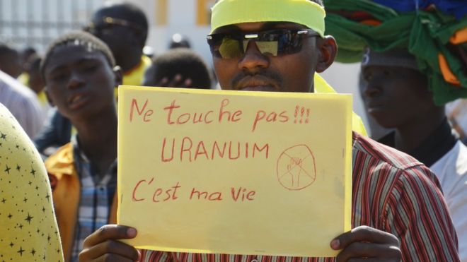 Students and civil society activists in Niger believe they do not get a fair share from their country's uranium trade