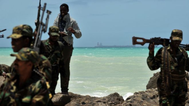 The number of pirate attacks peaked in 2011 before dropping to zero as a result of naval patrols