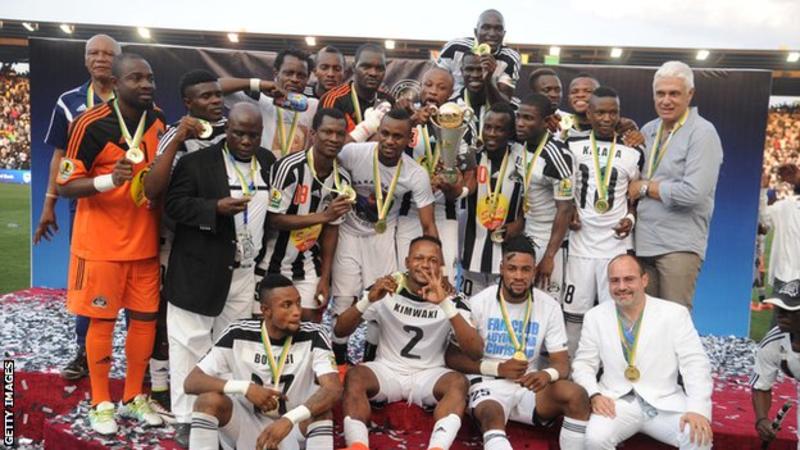 DR Congo's TP Mazembe will defend their Confederation Cup title after being knocked out of the African Champions League for a second successive season