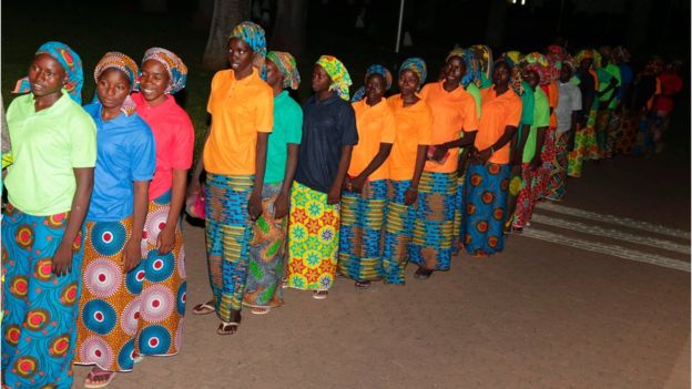 Parents are waiting to find out if their children are among the rescued girls