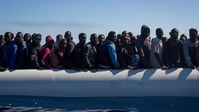 The crossing from Libya to Italy is now one of the busiest used by illicit migrants - and one of the most deadly