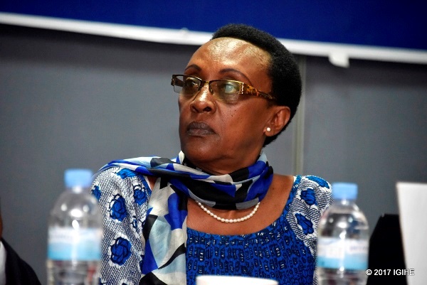 The chairperson of Transparency International Rwanda, Ingabire Marie Immaculée