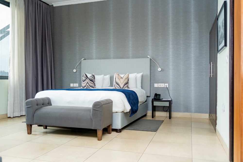 Mythos Boutique Hotel has ample and comfortable rooms designed to make guests' stay memorable.  