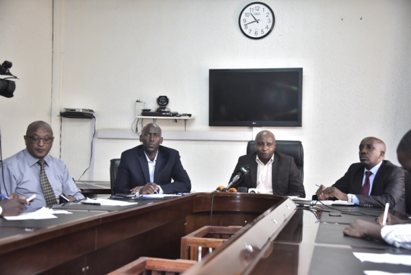 REG management in a press briefing today.