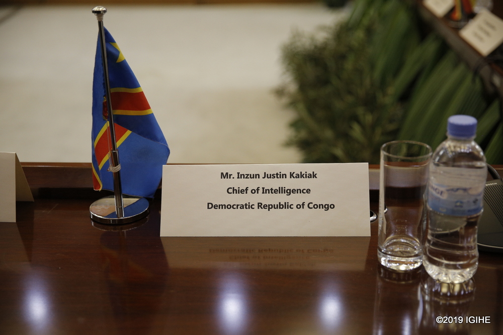 DRC Deputy Prime Minister and head of Intelligence Inzun Justin Kakiak.