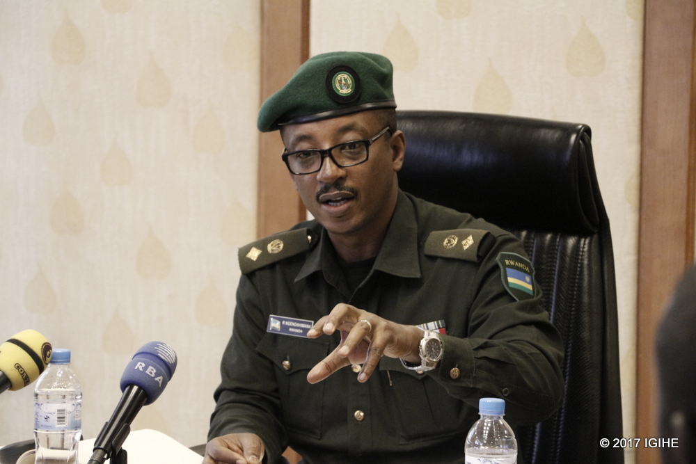 The spokesperson of Rwanda Defense Force (RDF), Lt Col René Ngendahimana.