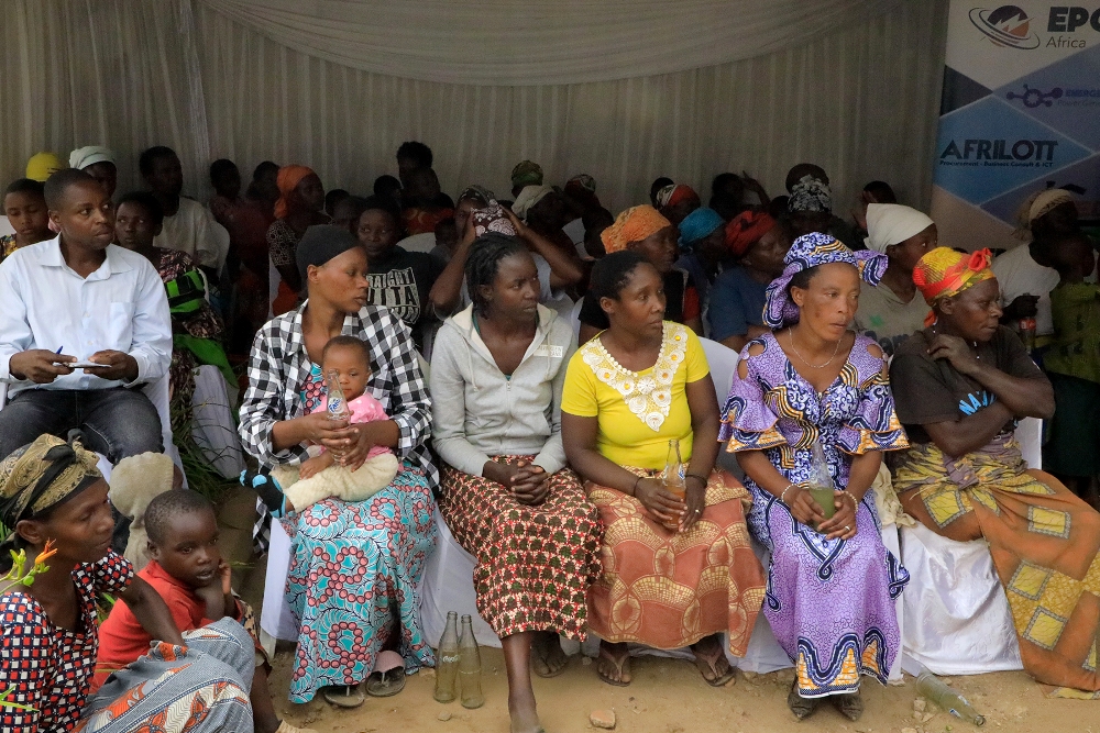 Residents from Nyundo expressed delight over the support received from EPC Africa. 