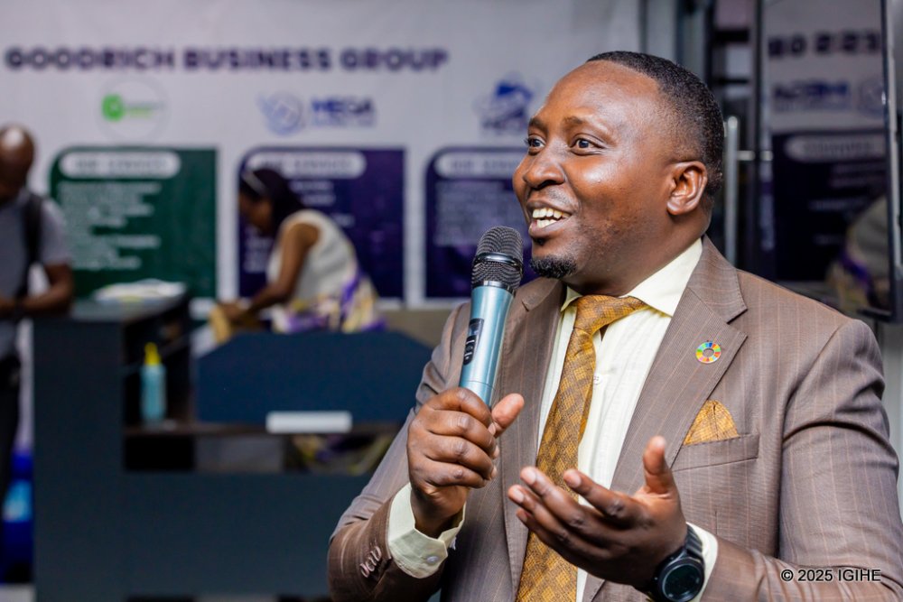 Dr. Francis Habumugisha, CEO of Goodrich Business Group, emphasized that the gym complements their ongoing initiative called "Medium Fitness Gym at Workplace or Home". 