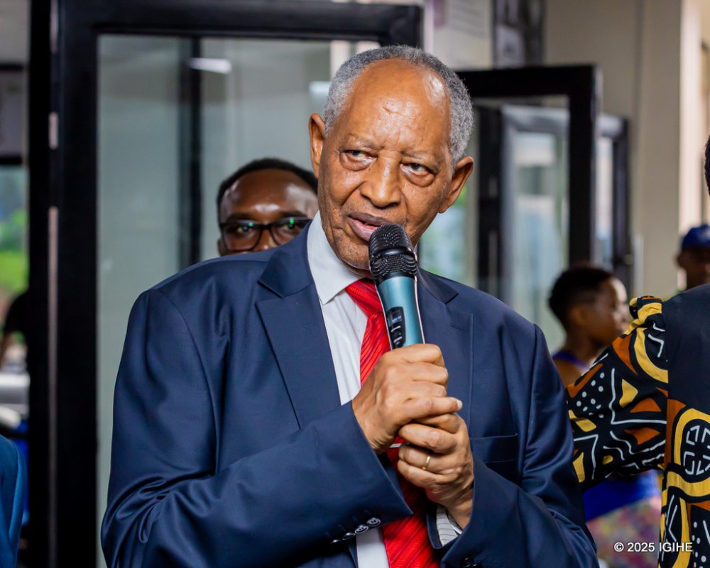 Prof. Rwigamba praised the idea of encouraging home and workplace gyms.