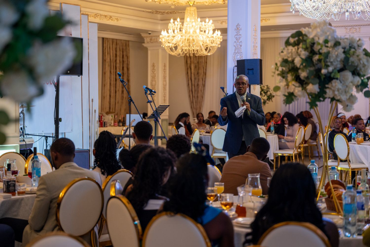 The event, organised by the Rwanda Community Abroad (RCA) with the support of the Rwanda Embassy, was attended by Ambassador Major General Joseph Nzabamwita and his spouse.