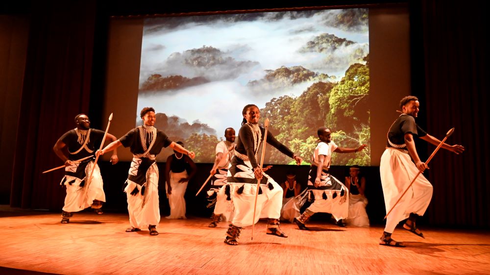 Rwanda's vibrant performance captivated the audience, bringing the country’s rhythm and heartbeat to Moscow.