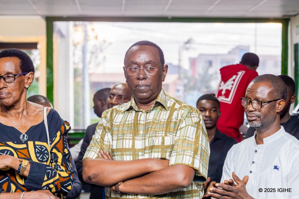 Former Prime Minister Bernard Makuza also graced the event. 