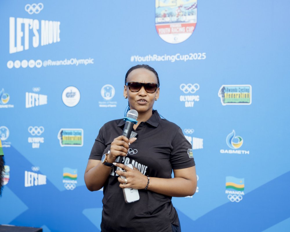 Alice Umulinga, President of the Rwanda Olympic Committee highlighted the talent displayed by the young cyclists, which she believes shows great potential for Rwanda’s future representation in the Youth Olympic Games in Dakar, Senegal, in 2026.