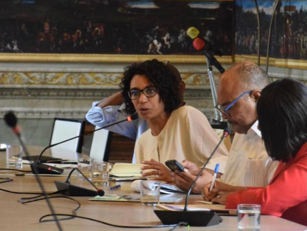 The CEO of Fondazione, Aurora reminded the African diaspora of their responsibility in developing their continent.  