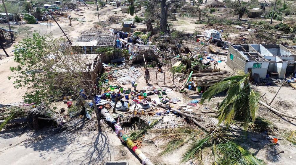Cyclone Chido struck northern Mozambique last weekend.