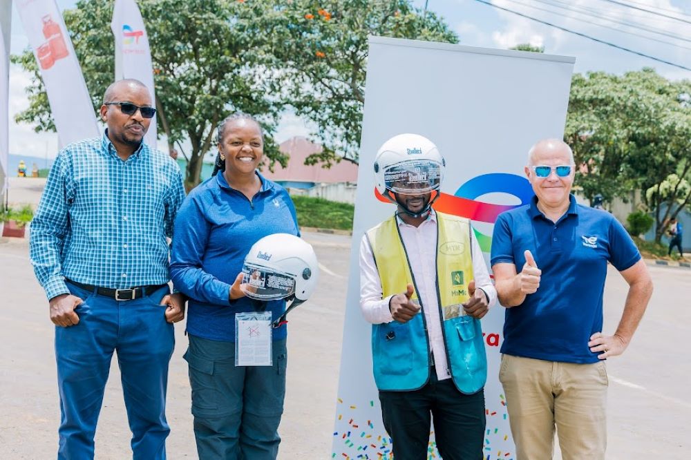 The handover event occurred at the TotalEnergies station in Gisozi, last week.