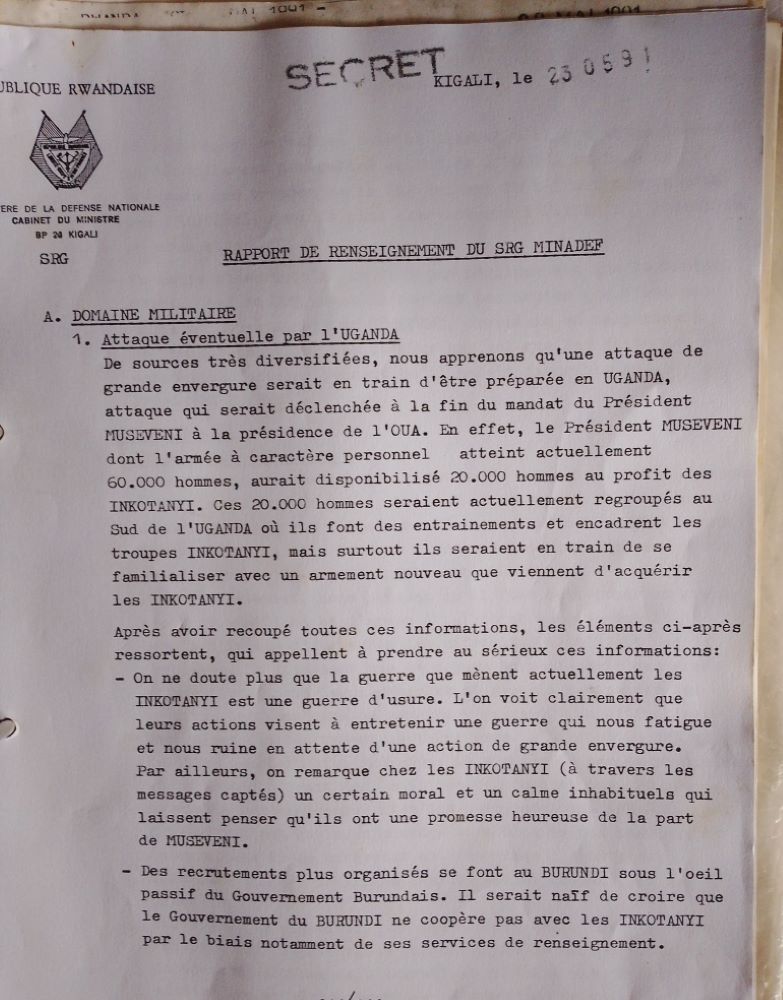 The May 23, 1991 Military Intelligence Report stands today not as evidence of victimhood, but as proof of premeditated failure.
