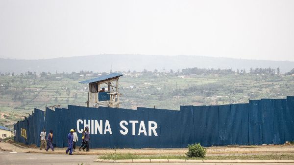 A construction site in a Special Economic Zone in Rwanda
