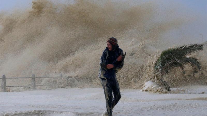 The storm hit two weeks after a drought disaster was declared in the region