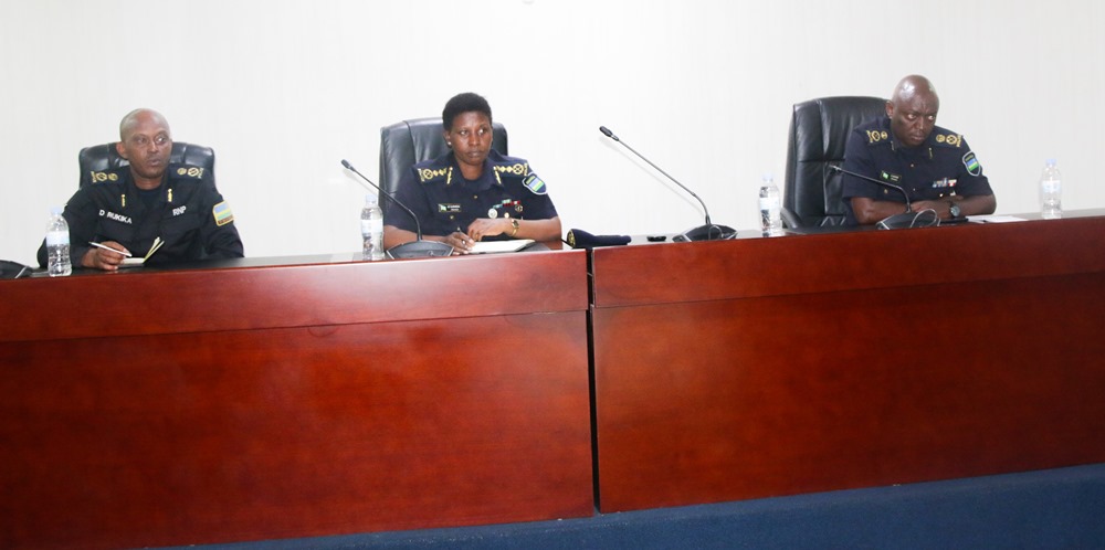 DIGP Ujeneza has briefed Police officers set to take part in EAC Field Training Exercise.