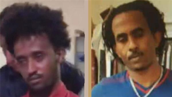 Family and friends said the detained man is 27-year-old Eritrean Medhane Tesfamarian Berhe [left] not Mered