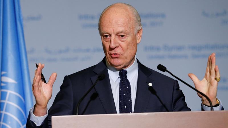 De Mistura said Syria's warring side will tackle all agenda items at the Geneva peace talks