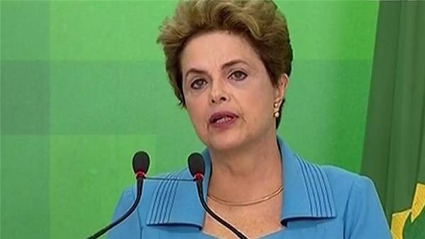Brazil's President Dilma Rousseff addressed the nation after an impeachment vote by Congress