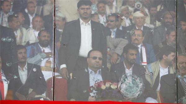 Saleh al-Samad (front centre, seated) said the new government could be formed as early as next week