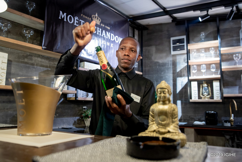 A bottle of Moët & Chandon can be enjoyed in any celebration