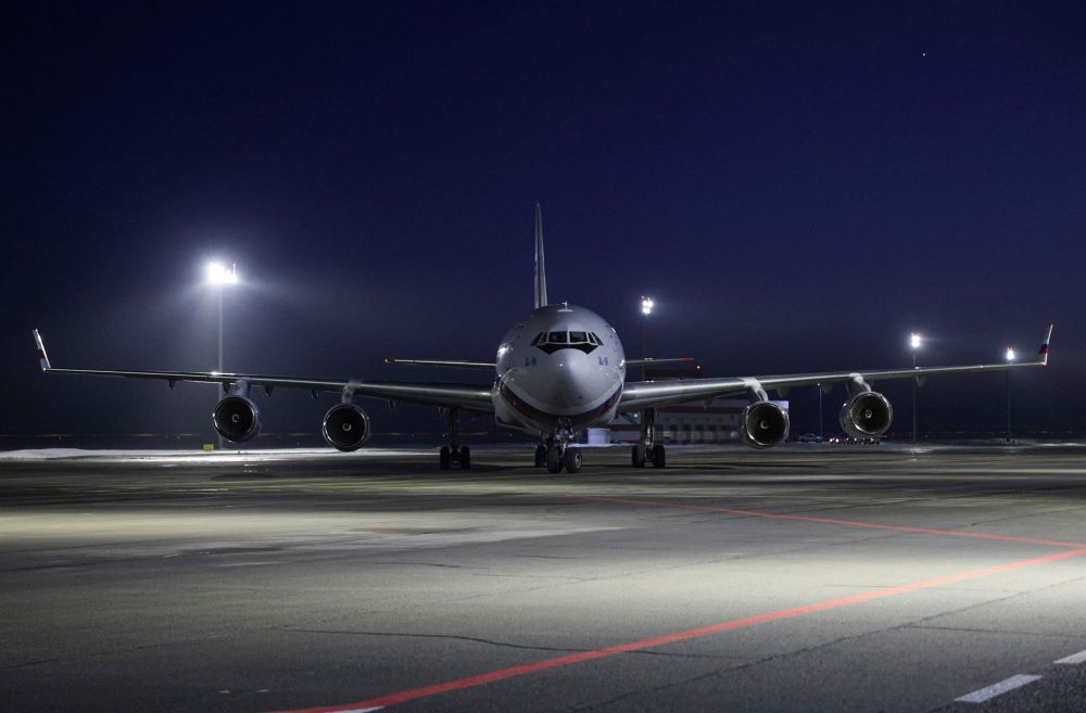 The temporary measures introduced early Monday morning are meant to ensure the safety of civil aircraft operations.