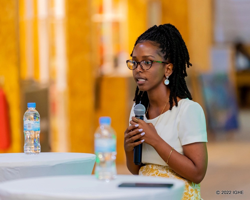 Gloria Girabawe said that her business currently needs more training to thrive than simply focusing on money.