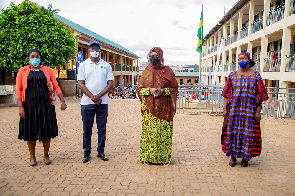 Parents with children at the school have pledged to mobilize colleagues to own SATO toilets at home.