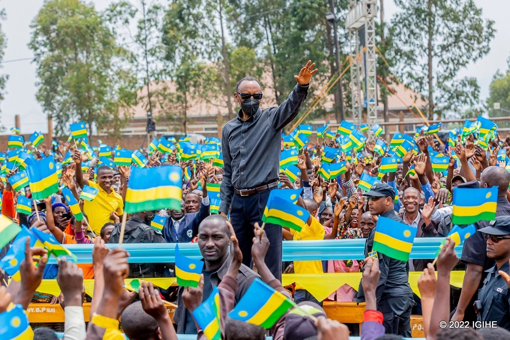 The visit of President Kagame thrilled Nyamasheke residents. 