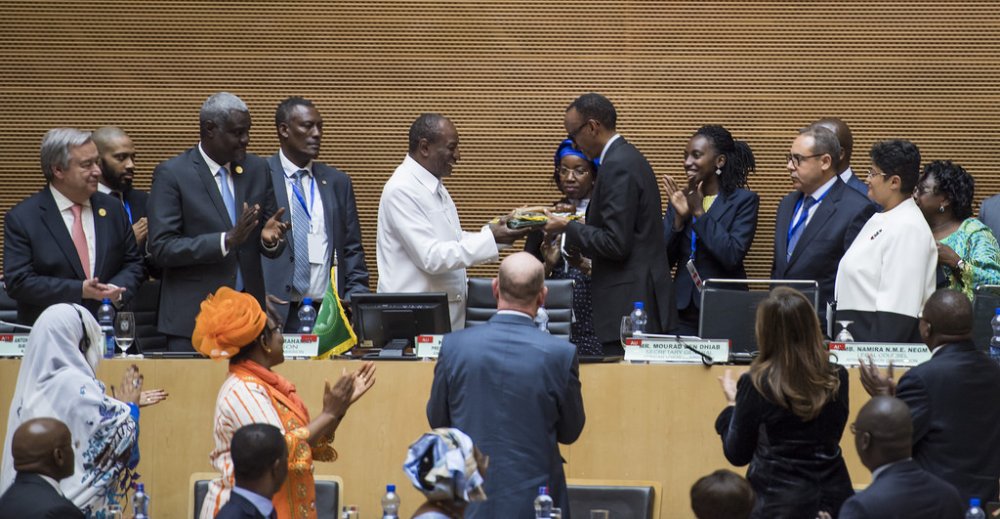 Kagame assumes AU chairmanship
