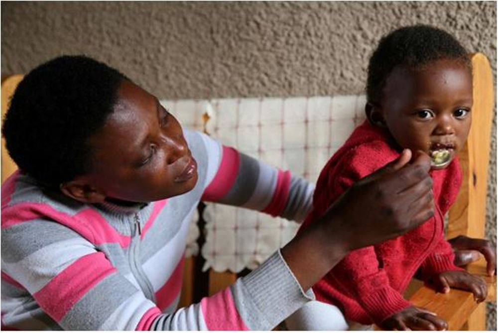Gikuriro Kuri Bose will contribute towards significantly reducing stunting and improving nutritional outcomes of children under six years of age with emphasis on the 1000-day window of opportunity. Photo/ Catholic Relief Services.