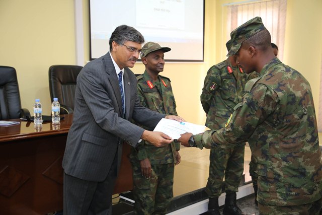 Brig-Gen Dr. Ephrem Rurangwa emphasized that RDF has no doubt that the trained personnel will use the acquired skills to effectively perform their tasks.