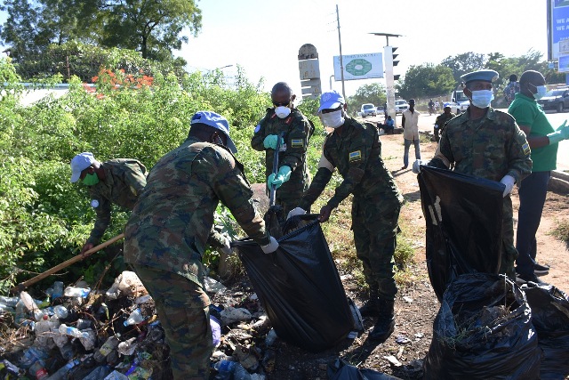 The Juba Sector leadership has opted to conduct community work in Juba City every last Saturday of the month.