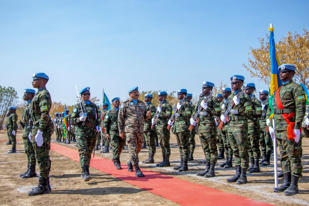 UNMISS Force Commander, Lt Gen Mohan Subramanian, expressed his deep appreciation to the Government of Rwanda for its significant contribution to UN peacekeeping operations.