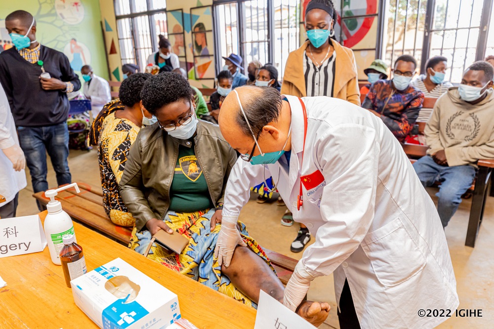 The Chinese medical doctors have expressed optimism that patients attended to will experience a quick recovery. 