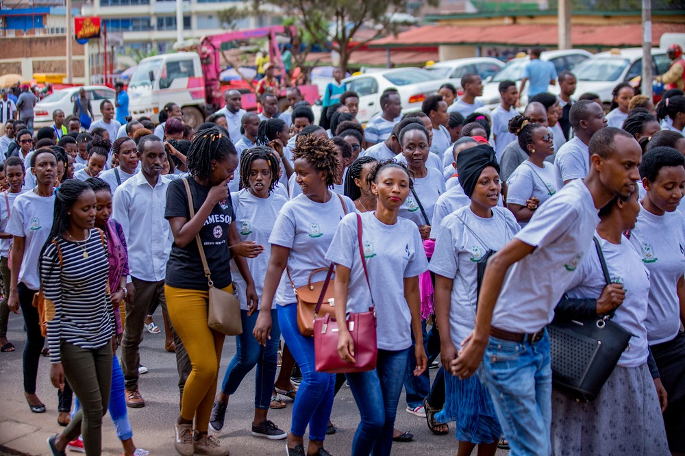 Students and management of the UTB have joined the rest of Rwandans to commemorate the 1994 Genocide against the Tutsi.