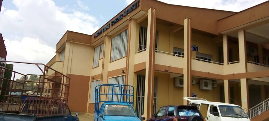 The Rusizi Border Market consists of locker-rooms but only 45 are occupied. 
