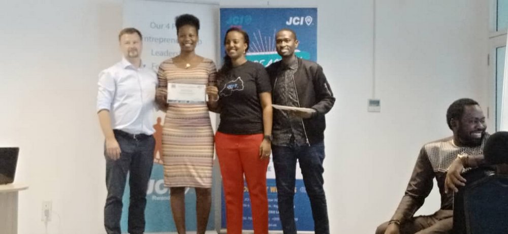 The workshop was organized by Junior Chamber International Rwanda (JCI Rwanda)