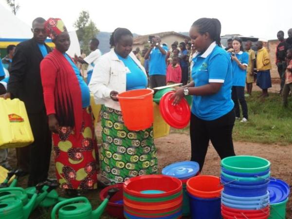 Volunteers to look over project's infrastructures received donations 