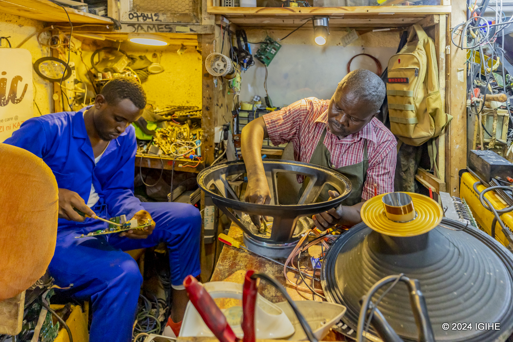 A large number of businesses are classified as micro-enterprises, employing less than four workers.